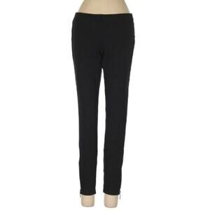 Michael Kors Black Zip Ankle High Rise Leggings S